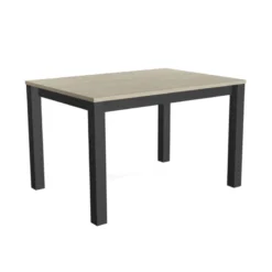 Perfecta Verona Table rectangulaire en stratifié et pieds métal fabrication belge><noscript><img width=