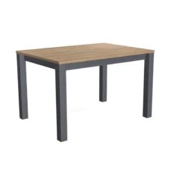 Perfecta Verona Table rectangulaire en stratifié et pieds métal fabrication belge><noscript><img width=