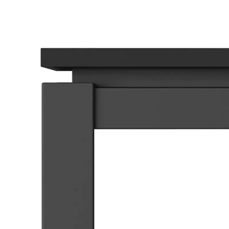 Perfecta Vicenza Table haute snack en stratifié avec pieds en métal> Table De Cuisine