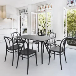 Victor Chaise bistrot en polypropylène empilable> Chaise De Cuisine