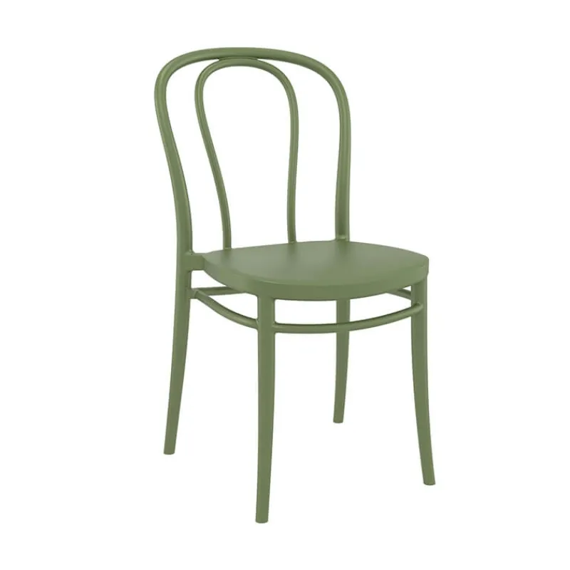 Victor Chaise bistrot en polypropylène empilable> Chaise De Cuisine