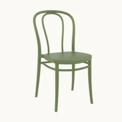 Victor Chaise de jardin bistrot empilable en polypropylène><noscript><img width=