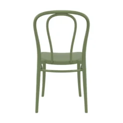 Victor Chaise de jardin bistrot empilable en polypropylène><noscript><img width=