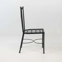 Jayso Viena Chaise de jardin provençale en acier><noscript><img width=