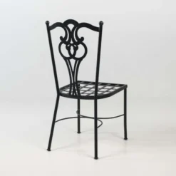 Jayso Viena Chaise de jardin provençale en acier><noscript><img width=