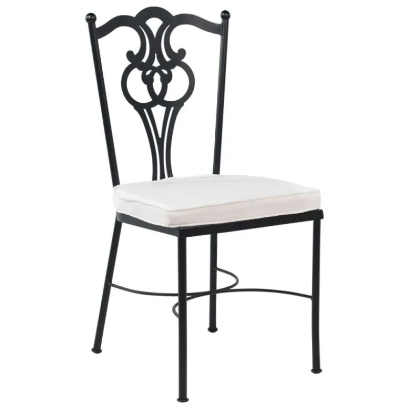 Jayso Viena Chaise provençale en métal> Chaise De Salle à Manger