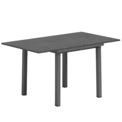 Perfecta Vienna Table de cuisine carrée extensible pieds en métal> Table De Cuisine|Table Pour Petit Espace