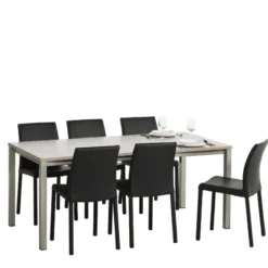 Perfecta Vienna Table de cuisine rectangulaire><noscript><img width=