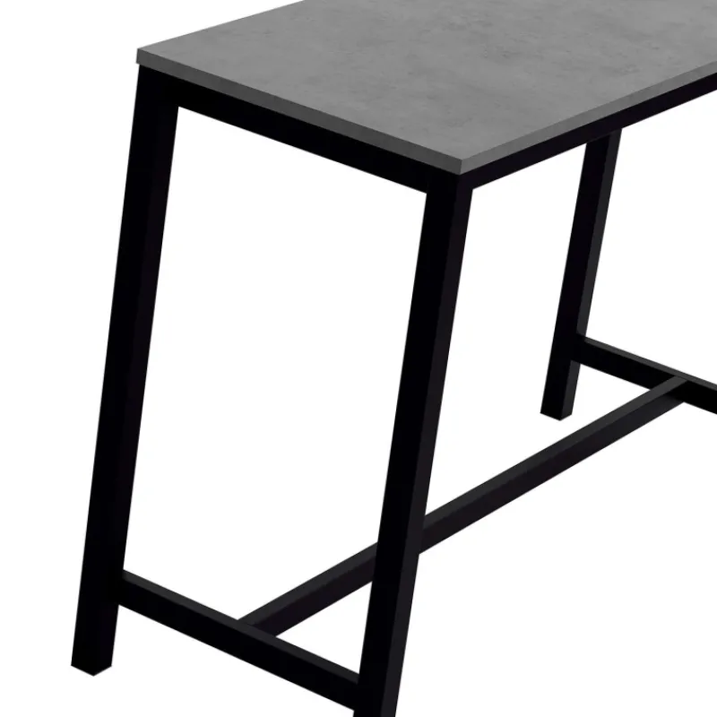 Perfecta Vienna Table haute de cuisine hauteur 90 cm en stratifié et métal> Table De Cuisine|Table Pour Petit Espace