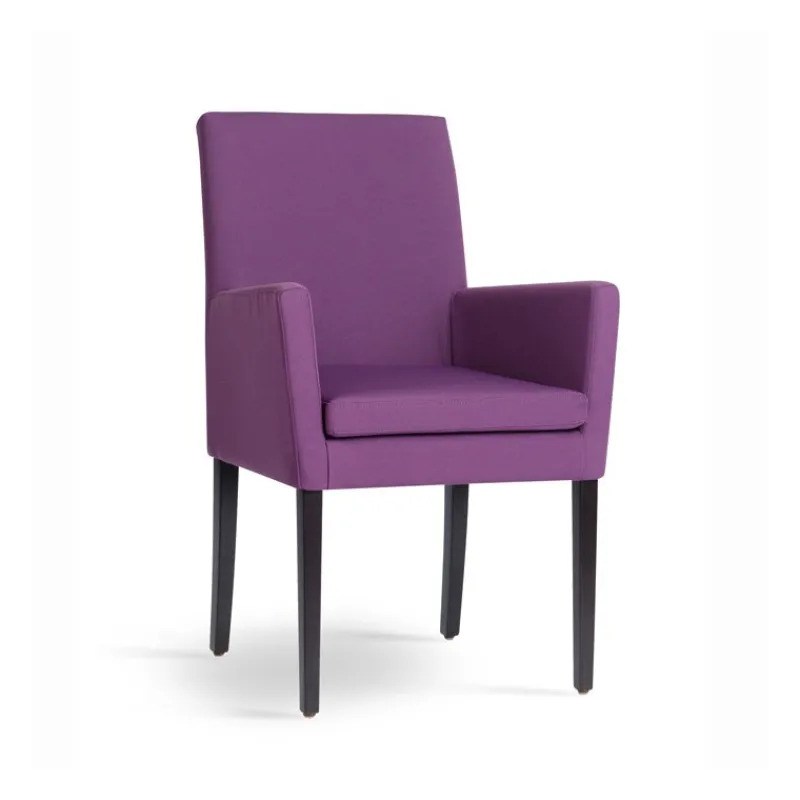 Mobitec Vigo ® Fauteuil de salon en bois et tissu> Chaise De Salle à Manger|Chaise Salon