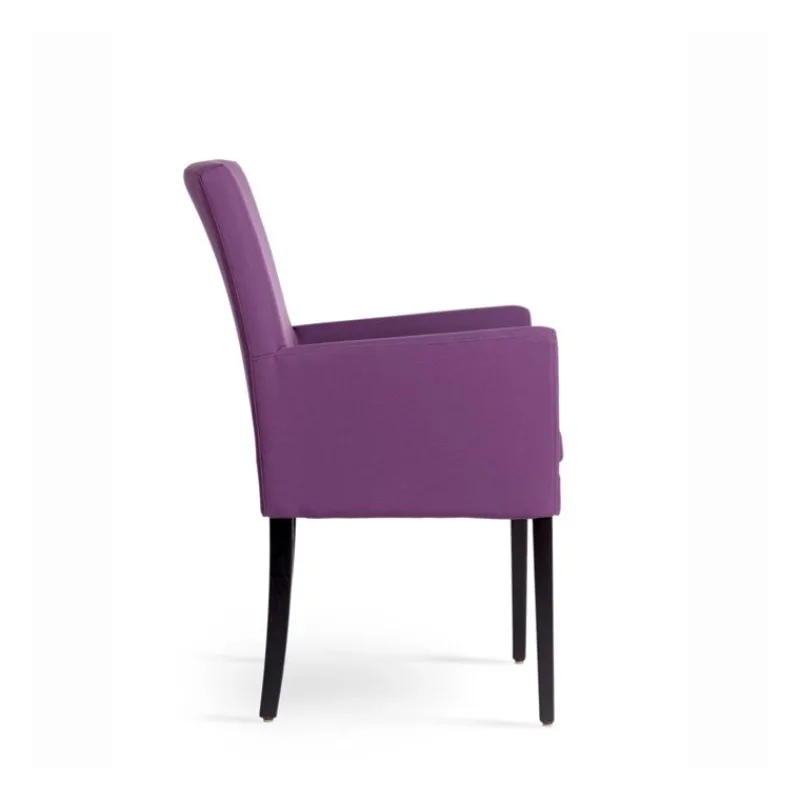 Mobitec Vigo ® Fauteuil de salon en bois et tissu> Chaise De Salle à Manger|Chaise Salon