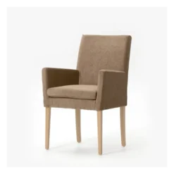Mobitec Vigo ® Fauteuil de salon en bois et tissu><noscript><img width=