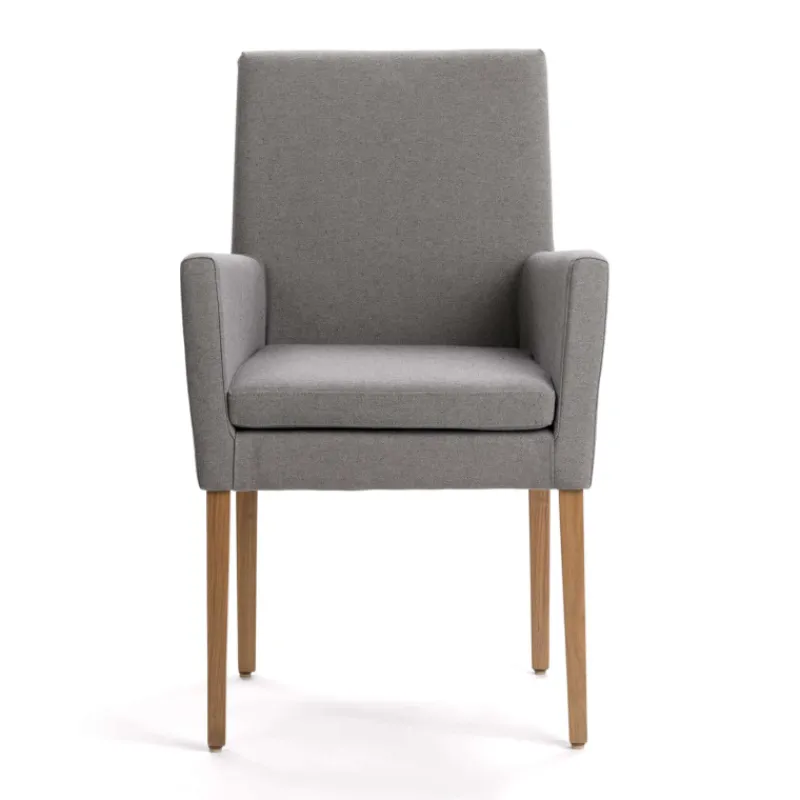 Mobitec Vigo ® Fauteuil de salon en bois et tissu> Chaise De Salle à Manger|Chaise Salon