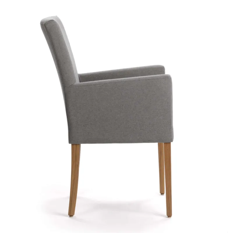 Mobitec Vigo ® Fauteuil de salon en bois et tissu> Chaise De Salle à Manger|Chaise Salon