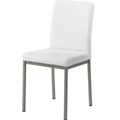 Perfecta Villa Chaise contemporaine en métal et revêtement simili> Chaise De Cuisine|Chaise De Salle à Manger