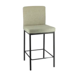 Perfecta Villa Tabouret snack tissu avec pieds en métal> Tabouret Snack (assise +/- 65 Cm)|Tabouret De Bar (assise +/- 80 Cm)
