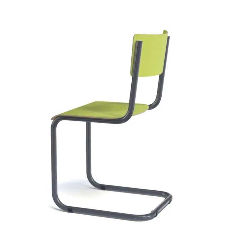 Perfecta Vintage Chaise rétro style écolier avec pieds en luge> Chaise De Cuisine