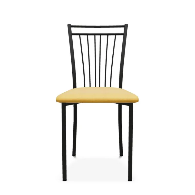 Perfecta Viva Chaise contemporaine en métal et en tissu fabriquée en Belgique> Chaise De Salle à Manger