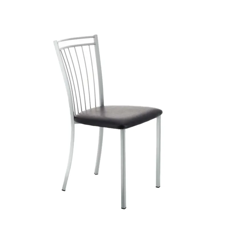 Perfecta Viva Chaise de cuisine en métal et simili> Chaise De Cuisine