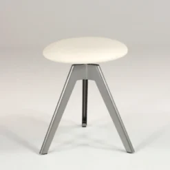 Carrier Vérone ® Tabouret bas pivotant en métal et synthétique><noscript><img width=