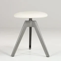 Carrier Vérone ® Tabouret bas pivotant en métal et synthétique><noscript><img width=