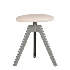 Carrier Vérone ® Tabouret bas pivotant en métal et synthétique><noscript><img width=