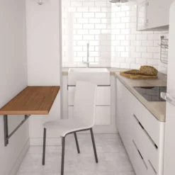 Cancio Vulcano Table murale rabattable en stratifié ou mélaminé><noscript><img width=