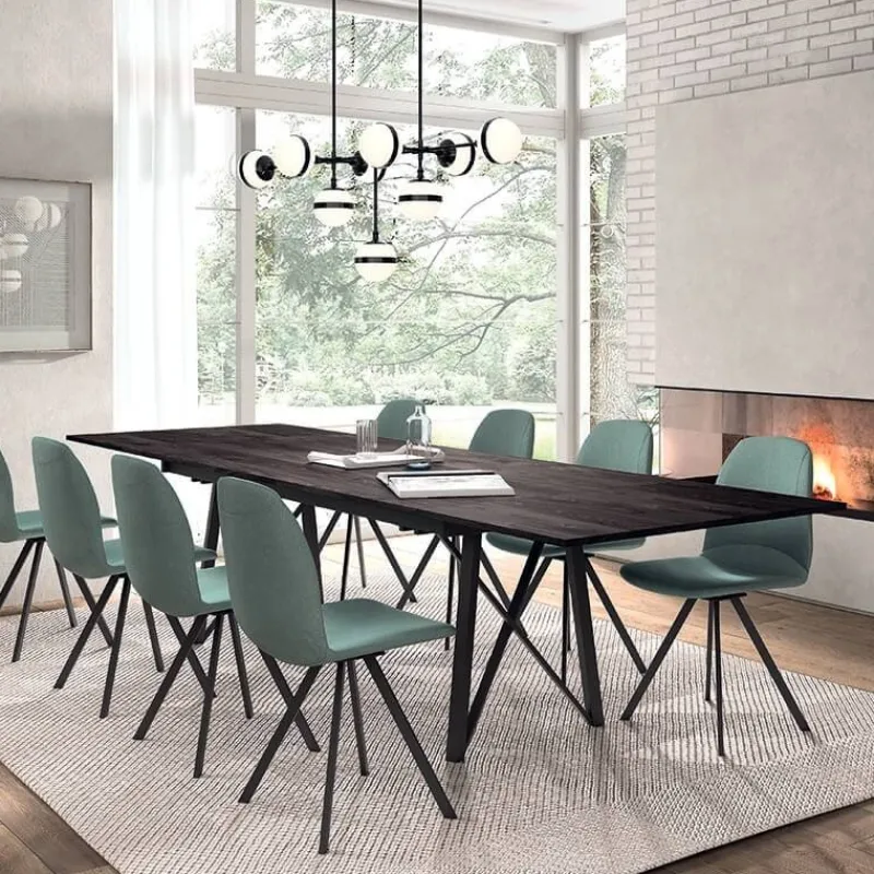 Perfecta Wacko 2.0 Table extensible design avec pieds en métal> Table De Salle à Manger