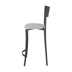 Carrier Wasabi ® Tabouret haut assise en tissu et structure en métal fabrication française><noscript><img width=