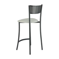 Carrier Wasabi ® Tabouret haut assise en tissu et structure en métal fabrication française><noscript><img width=