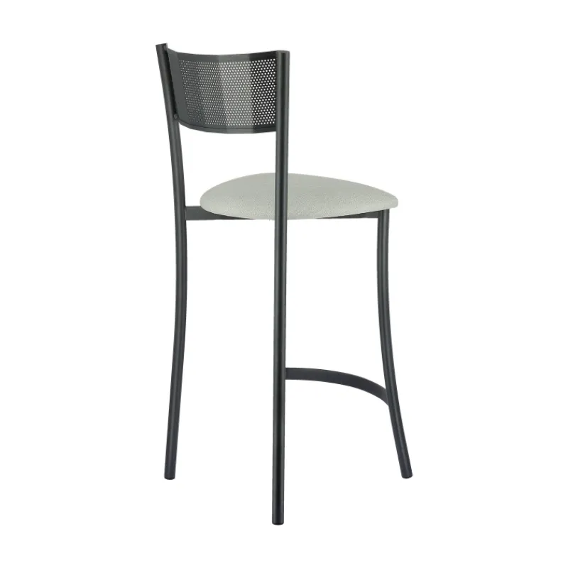 Carrier Wasabi ® Tabouret haut assise en tissu et structure en métal fabrication française> Tabouret Snack (assise +/- 65 Cm)|Tabouret De Bar (assise +/- 80 Cm)