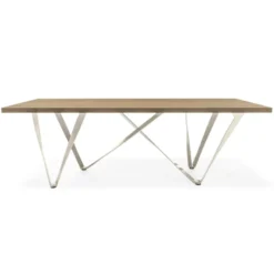 Tomasella Wave Table design extensible avec pied en métal><noscript><img width=