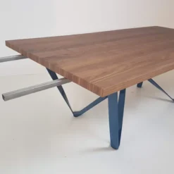 Tomasella Wave Table design extensible avec pied en métal><noscript><img width=