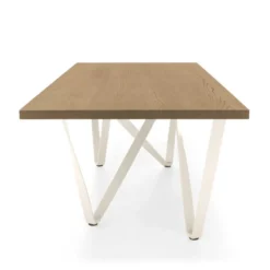 Tomasella Wave Table design rectangulaire avec pied en métal><noscript><img width=