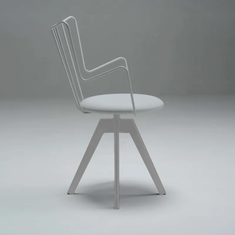 Carrier Well ® Chaise pivotante design en synthétique et métal> Chaise De Cuisine|Chaise De Salle à Manger