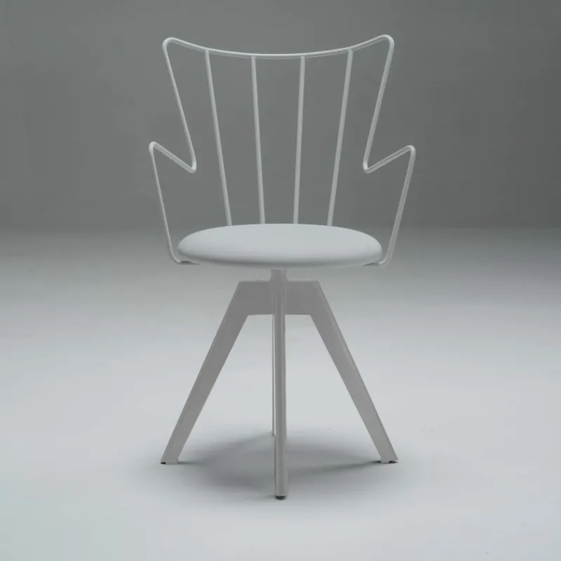 Carrier Well ® Chaise pivotante design en synthétique et métal> Chaise De Cuisine|Chaise De Salle à Manger