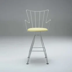 Carrier Well ® Tabouret snack design en synthétique et métal><noscript><img width=