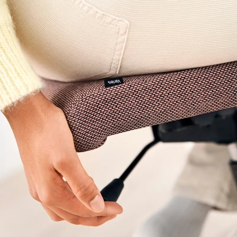 Varier Wing ® Siège ergonomique en tissu sur roulettes> Chaise De Bureau