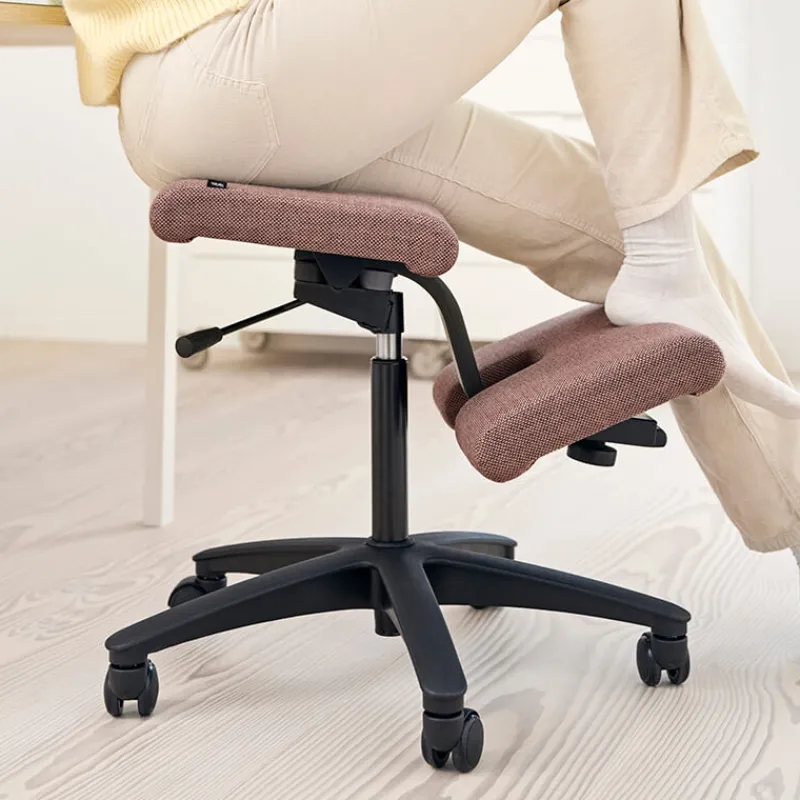 Varier Wing ® Siège ergonomique en tissu sur roulettes> Chaise De Bureau