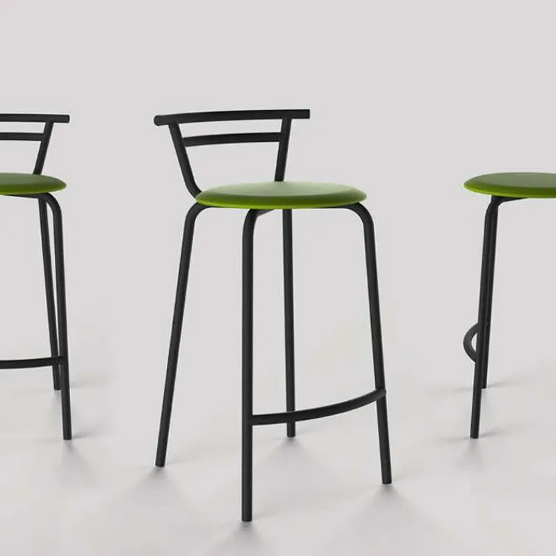 Carrier Xélus ® Tabouret snack fabriqué en France assise ronde rembourrée et structure métal> Tabouret Snack (assise +/- 65 Cm)|Tabouret De Bar (assise +/- 80 Cm)