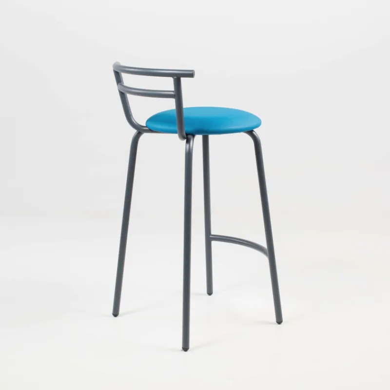 Carrier Xélus ® Tabouret snack fabriqué en France assise ronde rembourrée et structure métal> Tabouret Snack (assise +/- 65 Cm)|Tabouret De Bar (assise +/- 80 Cm)