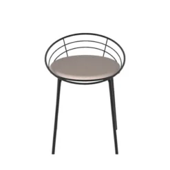 Carrier Yaël ® Tabouret bas design made in Franceen métal><noscript><img width=