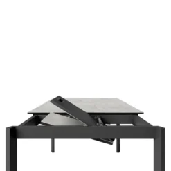 Cancio Zenit Table en céramiqueextensible avec pieds en métal><noscript><img width=