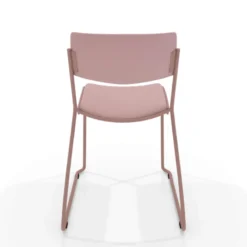 Perfecta Zoom Chaise moderne en simili avec pieds traîneau><noscript><img width=