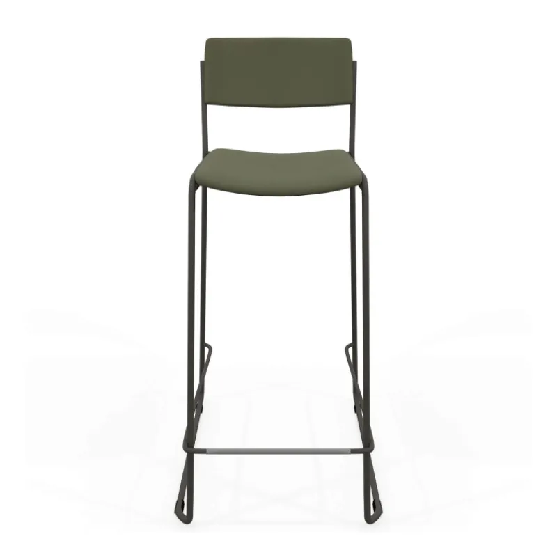 Perfecta Zoom Tabouret de bar moderne en simili avec pieds traîneau> Tabouret De Bar (assise +/- 80 Cm)
