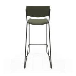 Perfecta Zoom Tabouret de bar moderne en simili avec pieds traîneau><noscript><img width=