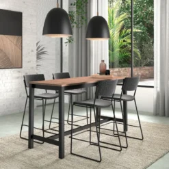 Perfecta Zoom Tabouret snack moderne en tissu pieds traîneau><noscript><img width=